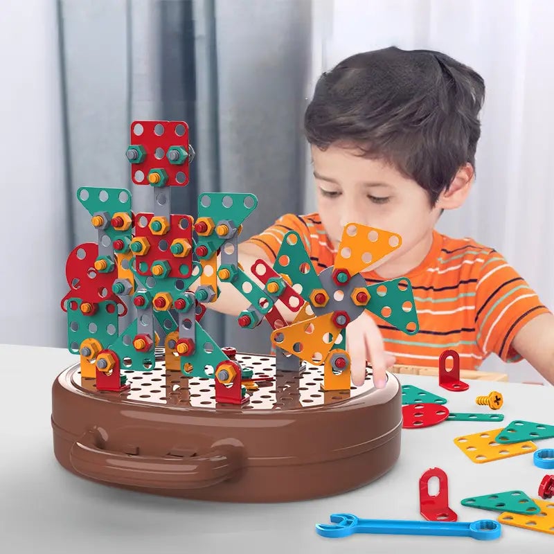 Magic Montessori Play Driller Toolbox Toy Set for Kids